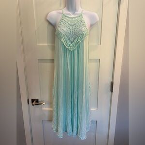 Halter dress/bathing suit cover